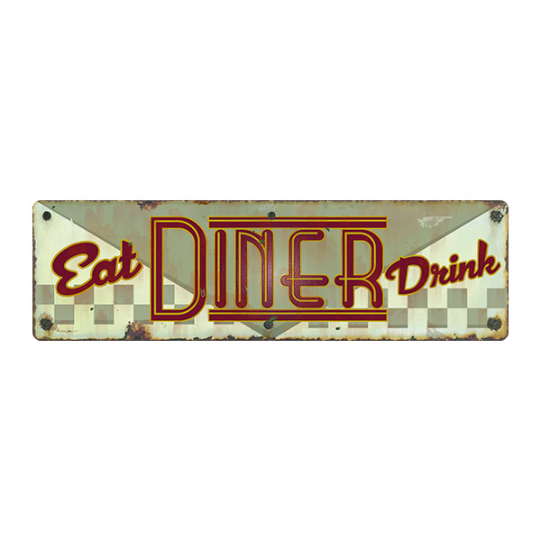 Vinilos Decorativos: Eat Diner Drink