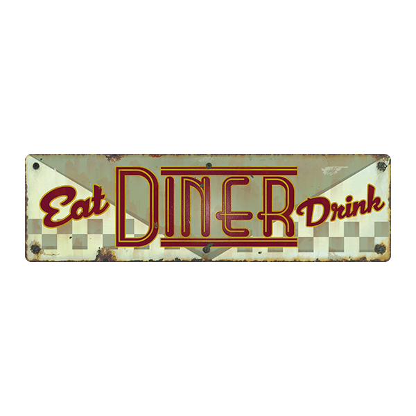 Vinilos Decorativos: Eat Diner Drink