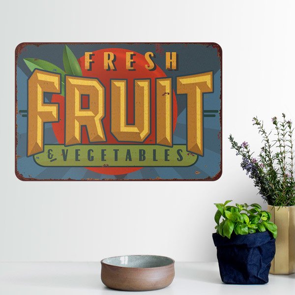 Vinilos Decorativos: Fresh Fruit & Vegetables