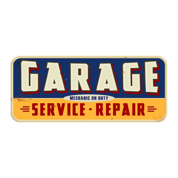 Vinilos Decorativos: Garage Service Repair