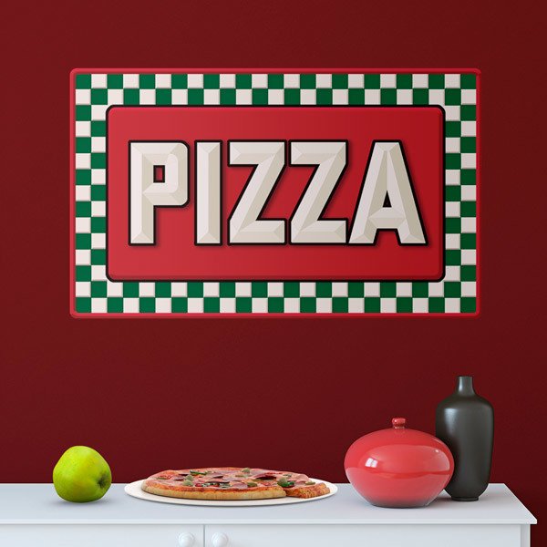 Vinilos Decorativos: Good Pizza 1