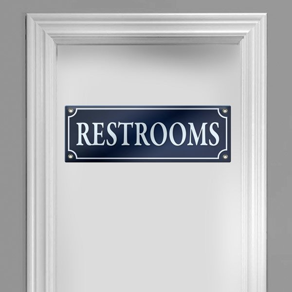 Vinilos Decorativos: Restrooms