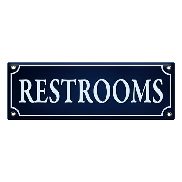 Vinilos Decorativos: Restrooms