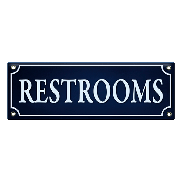 Vinilos Decorativos: Restrooms