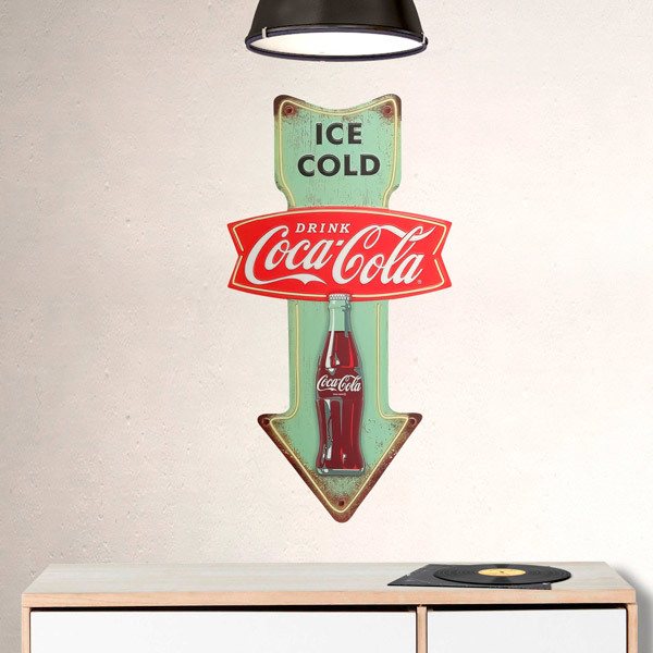 Vinilos Decorativos: Ice Cold Coca Cola 1