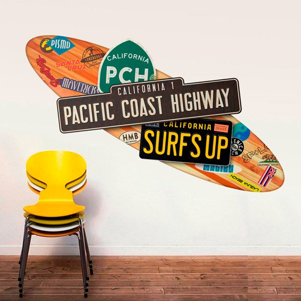 Vinilos Decorativos: Pacific Coast Highway
