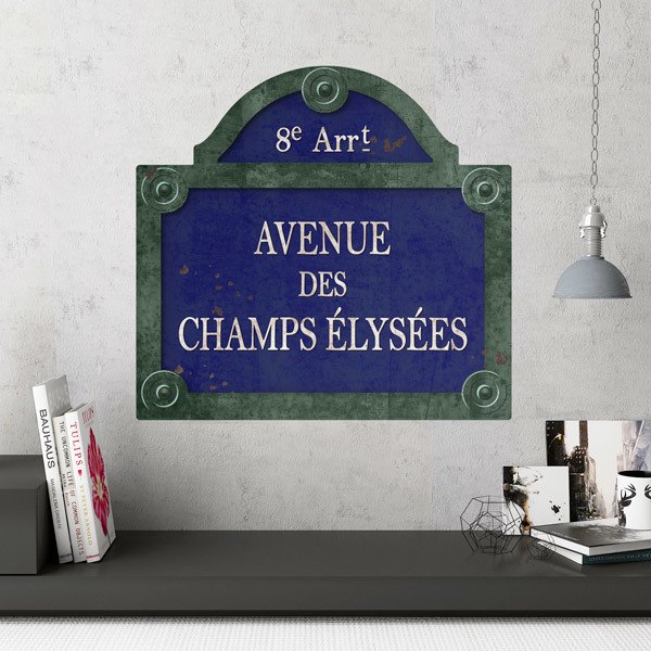 Vinilos Decorativos: Champs Élysées 1