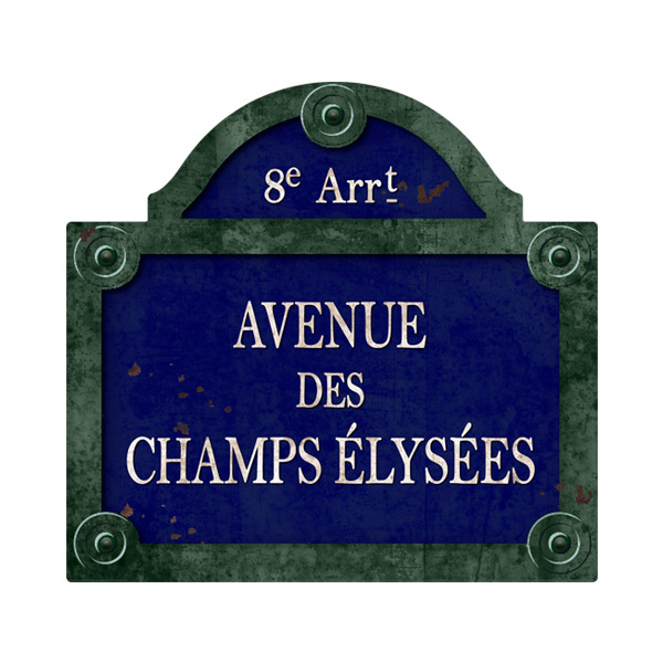 Vinilos Decorativos: Champs Élysées