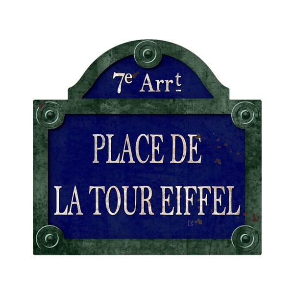 Vinilos Decorativos: Place de la Tour Eiffeel