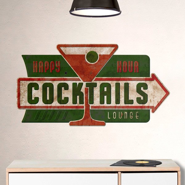 Vinilos Decorativos: Cocktails Lounge