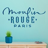 Vinilos Decorativos: Moulin Rouge Paris 3