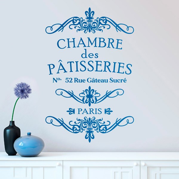 Vinilos Decorativos: Chambre des Pâtisseries