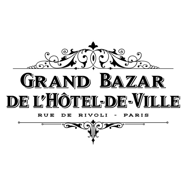 Vinilos Decorativos: Grand Bazar de L´Hotel de Ville