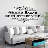 Vinilos Decorativos: Grand Bazar de L´Hotel de Ville 4