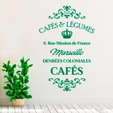 Vinilos Decorativos: Cafés e Légumes 3