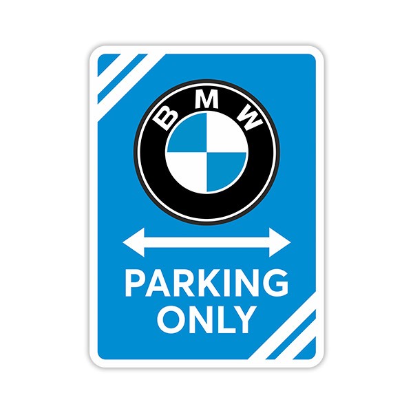 Vinilos Decorativos: BMW Parking Only