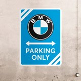 Vinilos Decorativos: BMW Parking Only 3