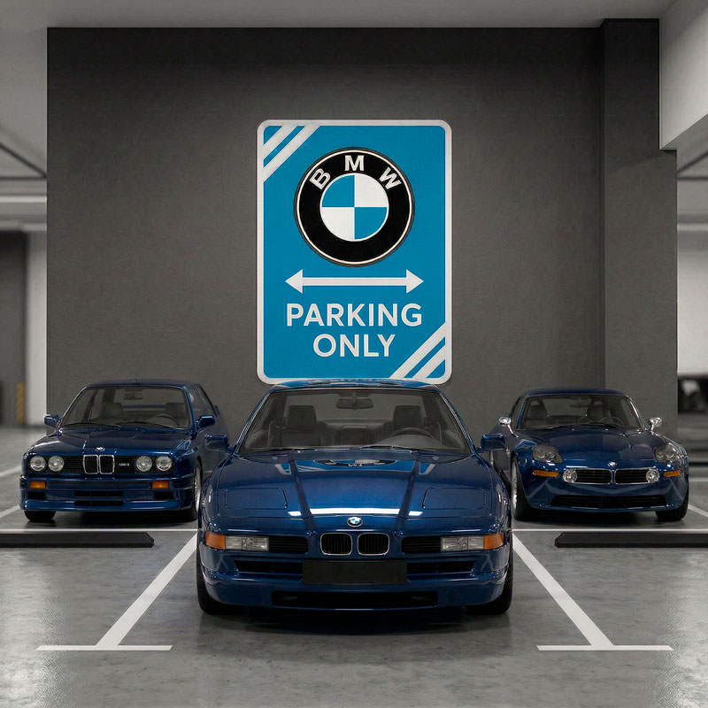 BMW Parking Only 5/6