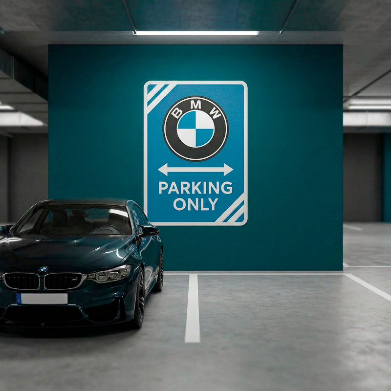 BMW Parking Only 6/6