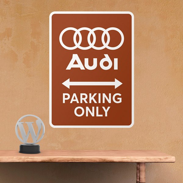 Vinilos Decorativos: Audi Parking Only