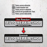 Vinilos Decorativos: Auto Repair Shop Personalizado 4