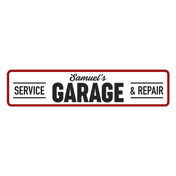 Vinilos Decorativos: Service Garage Personalizado