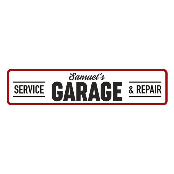 Vinilos Decorativos: Service Garage Personalizado