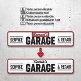 Vinilos Decorativos: Service Garage Personalizado 4