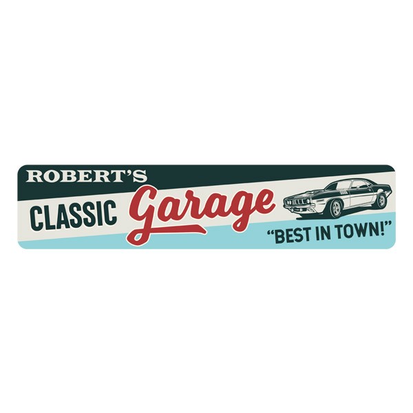 Vinilos Decorativos: Classic Garage Personalizado