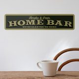 Vinilos Decorativos: Home Bar 3