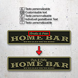 Vinilos Decorativos: Home Bar 4