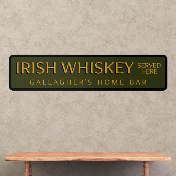 Vinilos Decorativos: Irish Whiskey