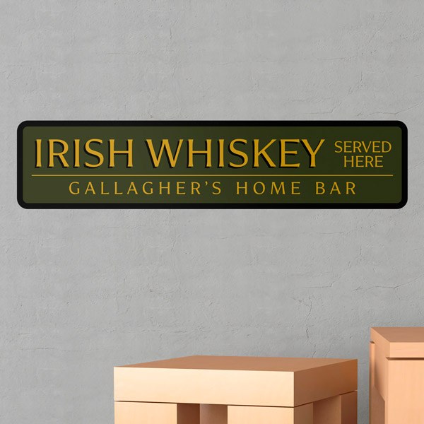 Vinilos Decorativos: Irish Whiskey