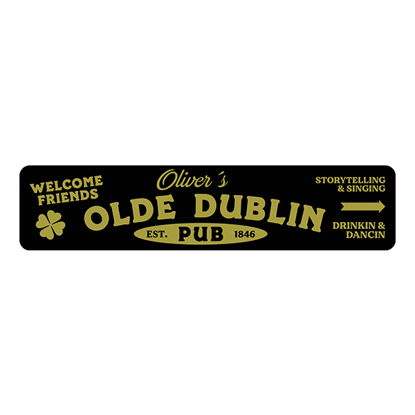 Vinilos Decorativos: Olde Dublin Pub