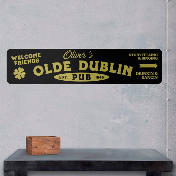 Vinilos Decorativos: Olde Dublin Pub