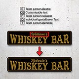 Vinilos Decorativos: Whiskey Bar 4