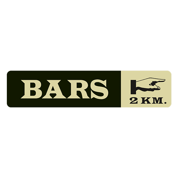 Vinilos Decorativos: Bars 2 km