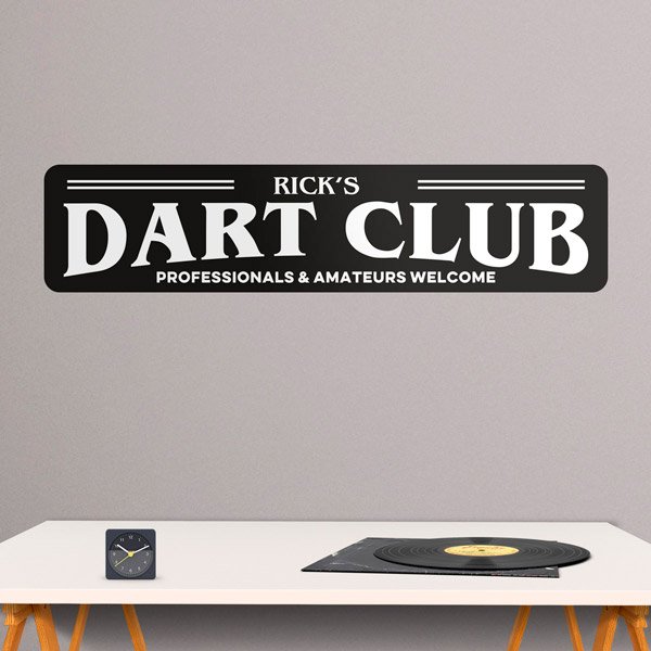 Vinilos Decorativos: Dart Club