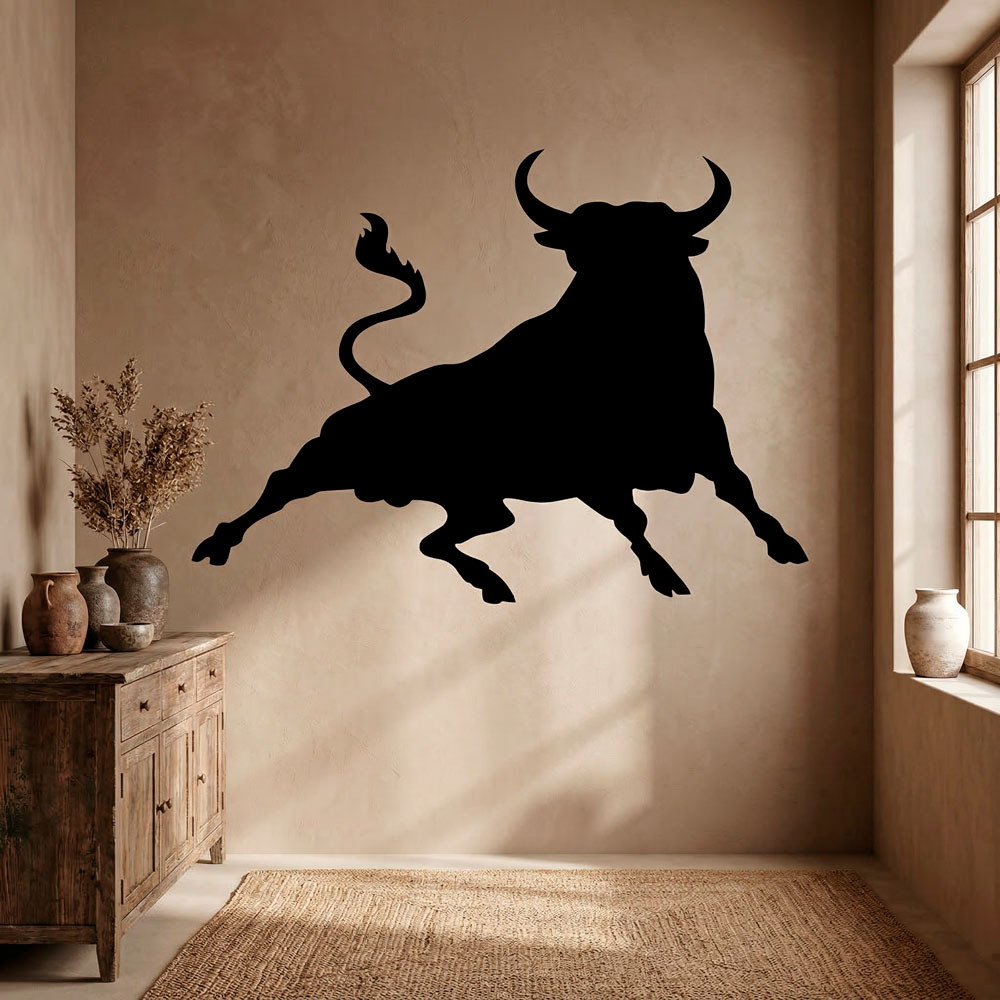 Vinilos Decorativos: Toro bravo
