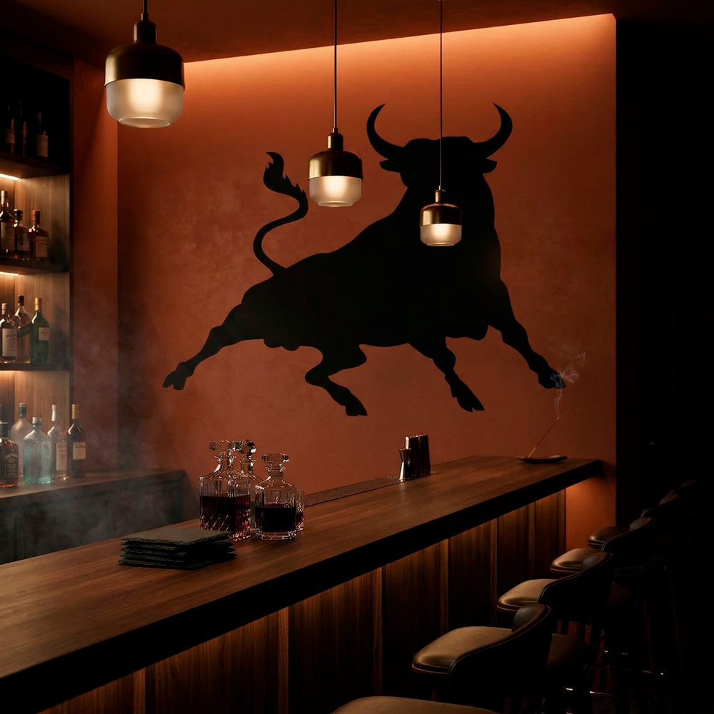 Vinilos Decorativos: Toro bravo