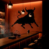 Vinilos Decorativos: Toro bravo 4