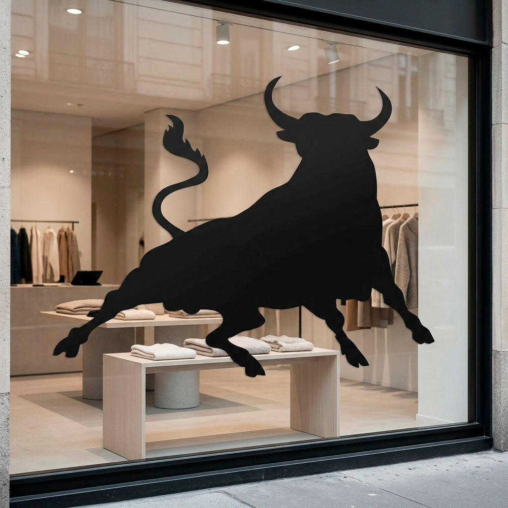 Vinilos Decorativos: Toro bravo