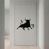 Vinilos Decorativos: Toro bravo 6