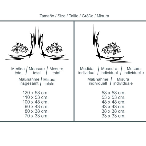 Pegatinas: Tribal Águila Scania