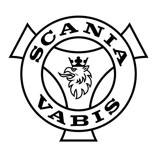 Pegatinas: Scania Vabis Logo