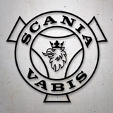 Pegatinas: Scania Vabis Logo 2