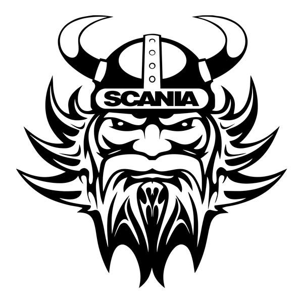 Pegatinas: Vikingo Scania