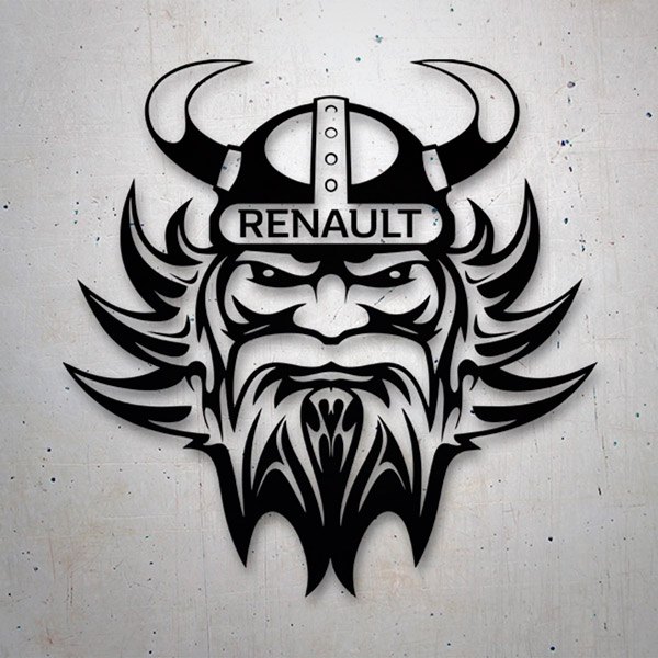 Pegatinas: Vikingo Renault