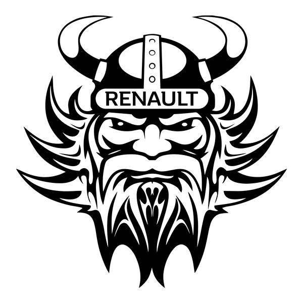 Pegatinas: Vikingo Renault