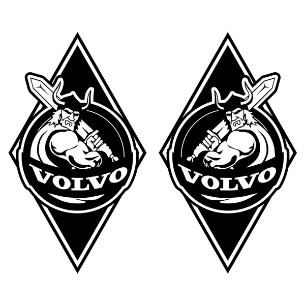 Pegatinas: Vikingo Volvo para camión